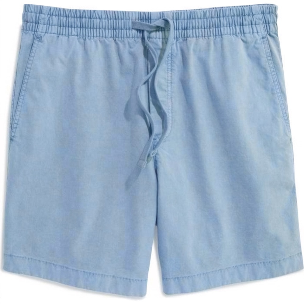 Sonoma Men’s 55% Linen/45% Cotton Light Blue, Excellent Condition Resort Shorts